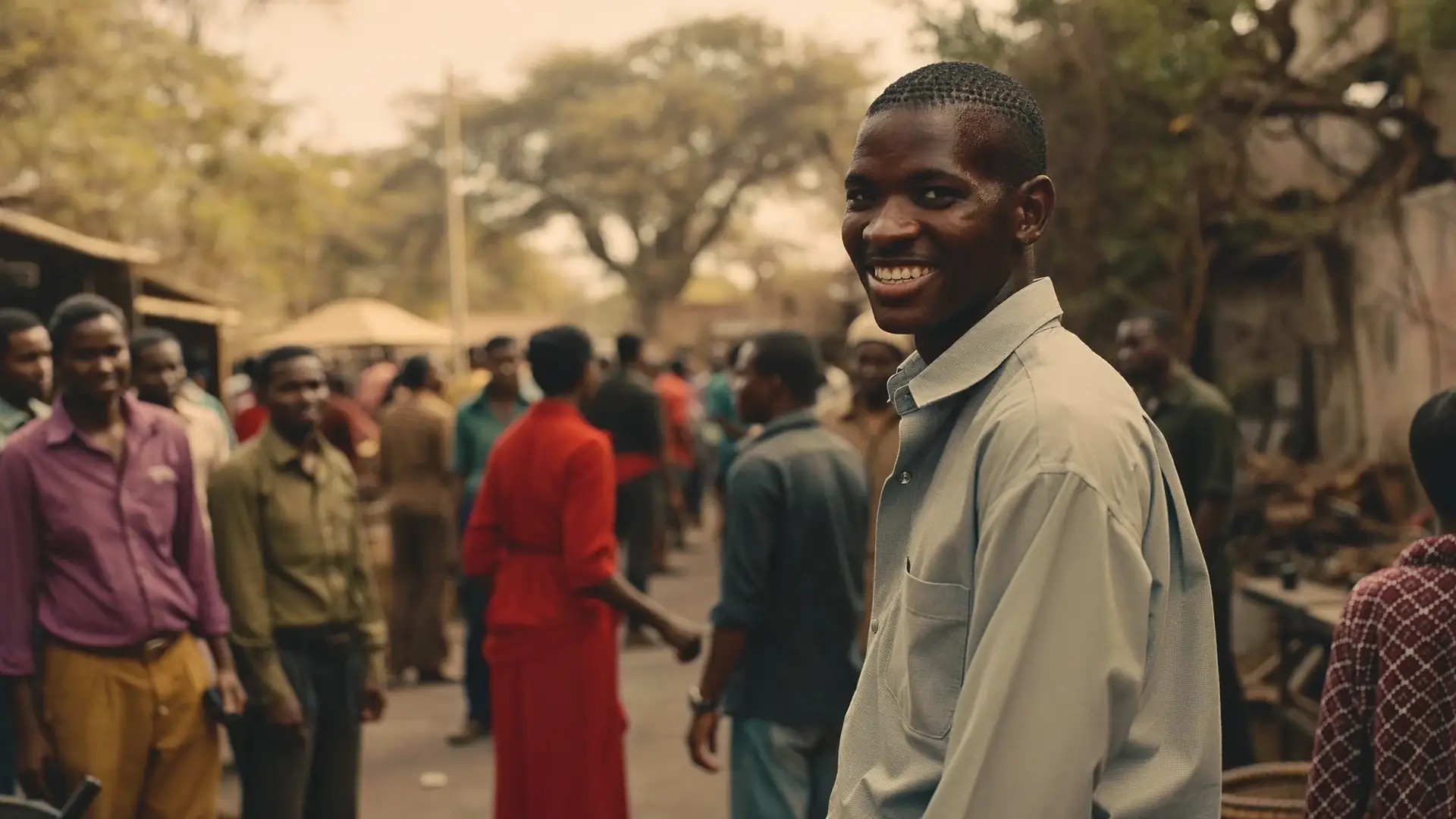 A Zimbabwean market trader who grew his stock with Creditree business credit